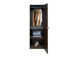 Billy Wardrobe - Walnut - Single Door (LF-BILLY-1DW-WN-S)