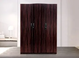 Budget 3 Door Wardrobe - Walnut (LF-BUDGET-3WD-WN-S)