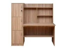 Lynton Study Table - Sahara Walnut (LF-LYNT-STU-SHW-S)
