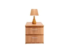 Montana Bedside Cupboard - Sahara Walnut