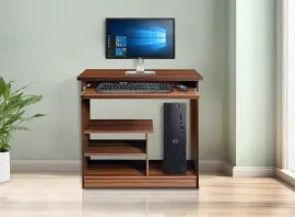 Computer Table - Walnut Color (LF-OFI-CT-001-WN-S)