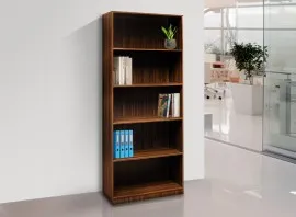 Office Filing Rack - Large - Walnut Color (LF-OFI-FR-002-WN-S)