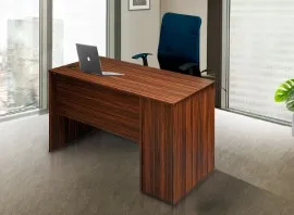 Office Table (4 Feet) - Walnut Color (LF-OFI-OT-001-WN-S)