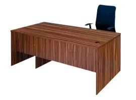 Office Writing Table With Drawer & Cupboard (6 Feet) - Walnut Color (LF-OFI-WT-006-WN-S)