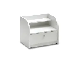 Oregon Bed Side Cupboard - LF-ORGN-BSC-WHT