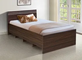 Rover Single Bed - Walnut - 75"x36" (LF-ROVER-75X36-WN-S)