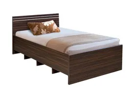 Rover Single Bed - Walnut - 75"x36" (LF-ROVER-75X36-WN-S)