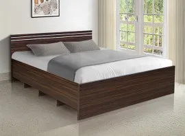 Rover Queen Bed - Walnut - 75"x60" (LF-ROVER-75X60-WN-S)