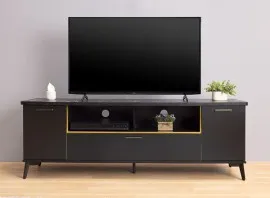 Denver TV Stand - Black (LFI-DENVER-TVS-BL-S)