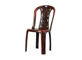 Nilkamal Amelia Plastic Chair - Rose Wood Colour (PF-AMELIA-NKL-RW-S)