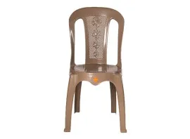 PHOENIX Cafe Plastic Chair - New Wooden Finish Color (PF-CAFE-NEW-WF-S)