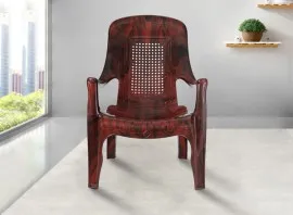 PHOENIX Comfort Sunny Plastic Chair - Rose Wood (COM-SNY-RW)