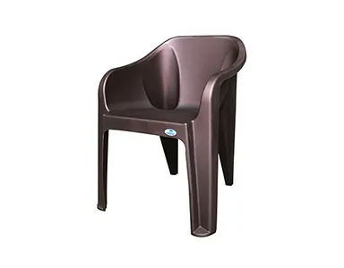 Nilkamal Eeezy Plastic Chair - Coffee Brown Colour (PF-EEEZY-NKL-CB-S)