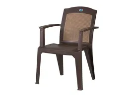 Nilkamal Flexi Plastic Chair - Coffee Brown Colour (PF-FLEXI-NKL-CB-S)