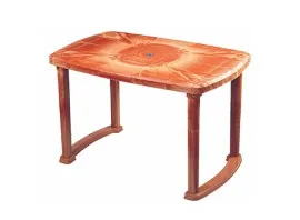 Nilkamal Marvel Plastic Table - Pear Wood Colour (PF-MARVEL-TBL-NKL-PW-S)
