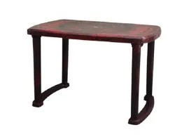 Nilkamal Marvel Plastic Table - Rose Wood Colour (PF-MARVEL-TBL-NKL-RW-S)