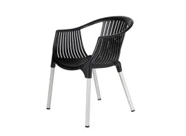 PHOENIX Mint Plastic Chair MINT-BL-S (Black)