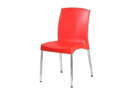 Nilkamal Novella20 Plastic Chair - Red Colour (PF-NOVELLA20-NKL-RD-S)