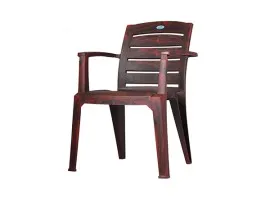 Nilkamal Passion Plastic Chair - Pear Wood Colour (PF-PASSION-NKL-PW-S)