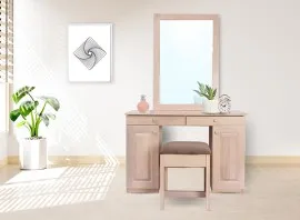 Berlin Dressing Table - Washed White (WF-BERLIN-DTO-WW-S)