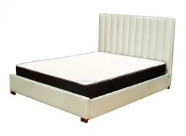 Bristol Queen Size Bed - Beige (WF-BRSTL-BDQ-BG-S)