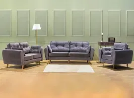 Danish Sofa - WF-DANISH-GR-S (Grey)