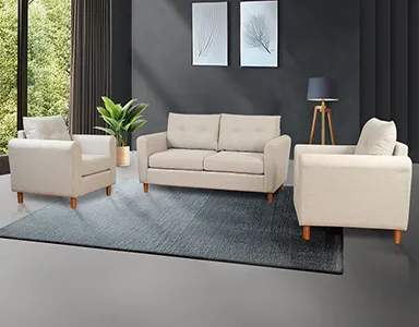 Disney Sofa 3+1+1 - Beige Colour (WF-DISNEY-311-BG-S)