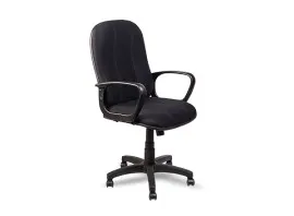 Fabric Mid Back Chair M003-BL-S - Black