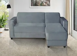 Corner Sofa - 2 Seater Chaise  (Fabric Gray) - WF-ECOM-SOFA-GR-S