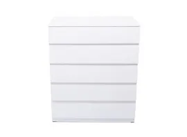 Empress Chest Of Drawer (Brilliant White) - WF-EMPRESS-5COD-S