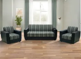 Milan Sofa (Black) - WF-MILAN-BL-S