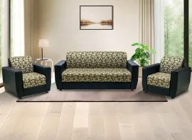 Milan Sofa - Fabric Design Brown (WF-MILAN-DSBR-S)