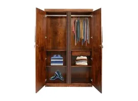 Moscow 2 Door Wardrobe - Light Brown (WF-MOSCOW-2WD-S)