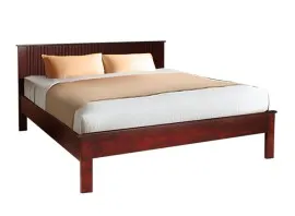 Oxford Bed - Dark Maroon - 75"x60" (WF-OXFORD-75X60-S)