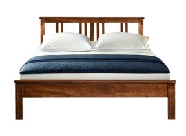 Parker Queen Size Bed - Light Brown (WF-PARKER-75X60-S)