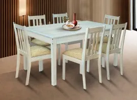 Regal Dining Set - Chair Only (Whitewash Color) - WF-REGAL-CHR-WW-S