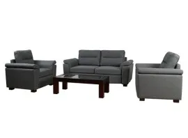 Shelly Sofa 3+1+1 - Gray (WF-SHELLY-311-GR-S)