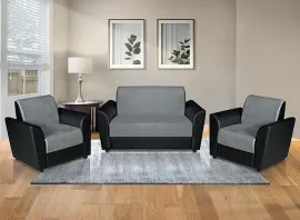 Sky Sofa 2+1+1 - Gray Fabric (WF-SKY-211-GR-S)