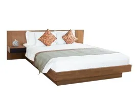 Tranquil Queen Size Bed - WF-TRANQUIL-BDQ-S (Brown)
