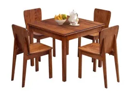VEGO Dining Set - Table Only (Brown) - WF-VEGO-TBL-S