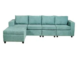 Winston Sofa - Blue Fabric (WF-WINSTON-4SC-BU-S)