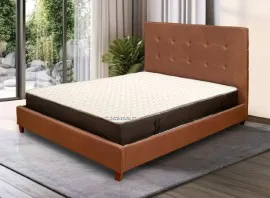 Windsor Queen Size Bed - Brown (WF-WNDSR-BDQ-BR-S)