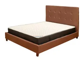 Windsor Queen Size Bed - Brown (WF-WNDSR-BDQ-BR-S)