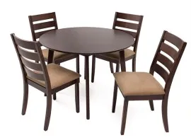 Amber Dining Chair - 4 Seater - Chair Only (Expresso) - WFI-AMBER-CHR-S