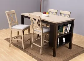 Boshwell Dining Chair - 4 Seater - Chair Only (Buttermilk/New Wedge 2) - WFI-BOSHWELL-CHR-S