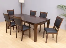 Delphi Dining Chair - 6 Seater - Chair Only (Dark Cherry) - WFI-DELPHI-CHR-S