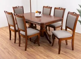 Helena Dining Chair - 6 Seater - Chair Only (Grape Red Cappuccino) - WFI-HELENA-CHR-S