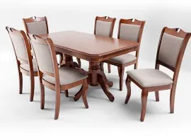 Helena Dining Chair - 6 Seater - Chair Only (Grape Red Cappuccino) - WFI-HELENA-CHR-S