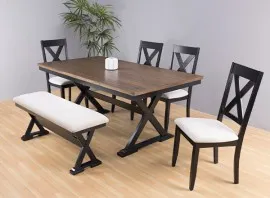 Marcy Dining Chair - 6 Seater - Chair Only (Black) - WFI-MARCY-CHR-S