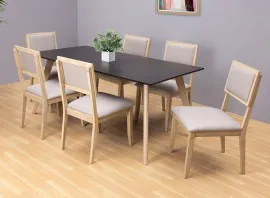 Pistonia Dining Chair - 6 Seater - Chair Only (Buttermilk/New Wedge 2) - WFI-PISTONIA-CHR-S